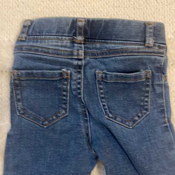 Embellished Happy and loved tie-dyed romper & blue jeans Baby girl size 12 M - Picture 9 of 14